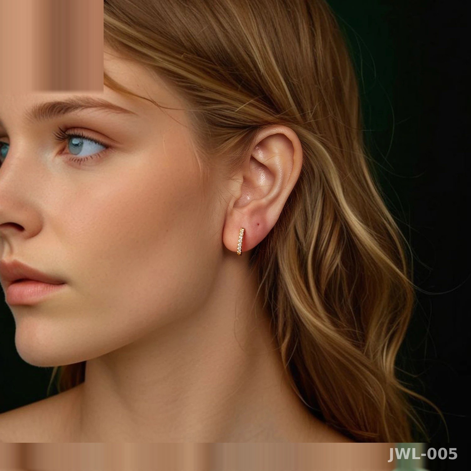 Iced Out Hoop Earrings · 925 Silver · Gold / Platinum · D Color VVS Moissanite