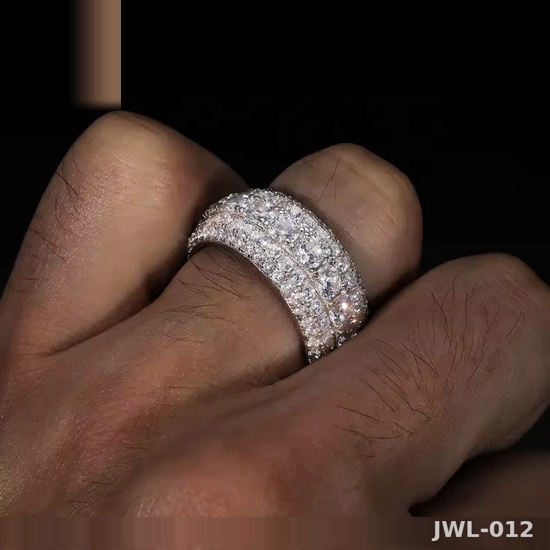 Iced Out Luxury Ring · Gold / Rhodium · 925 Silver · VVS Moissanite