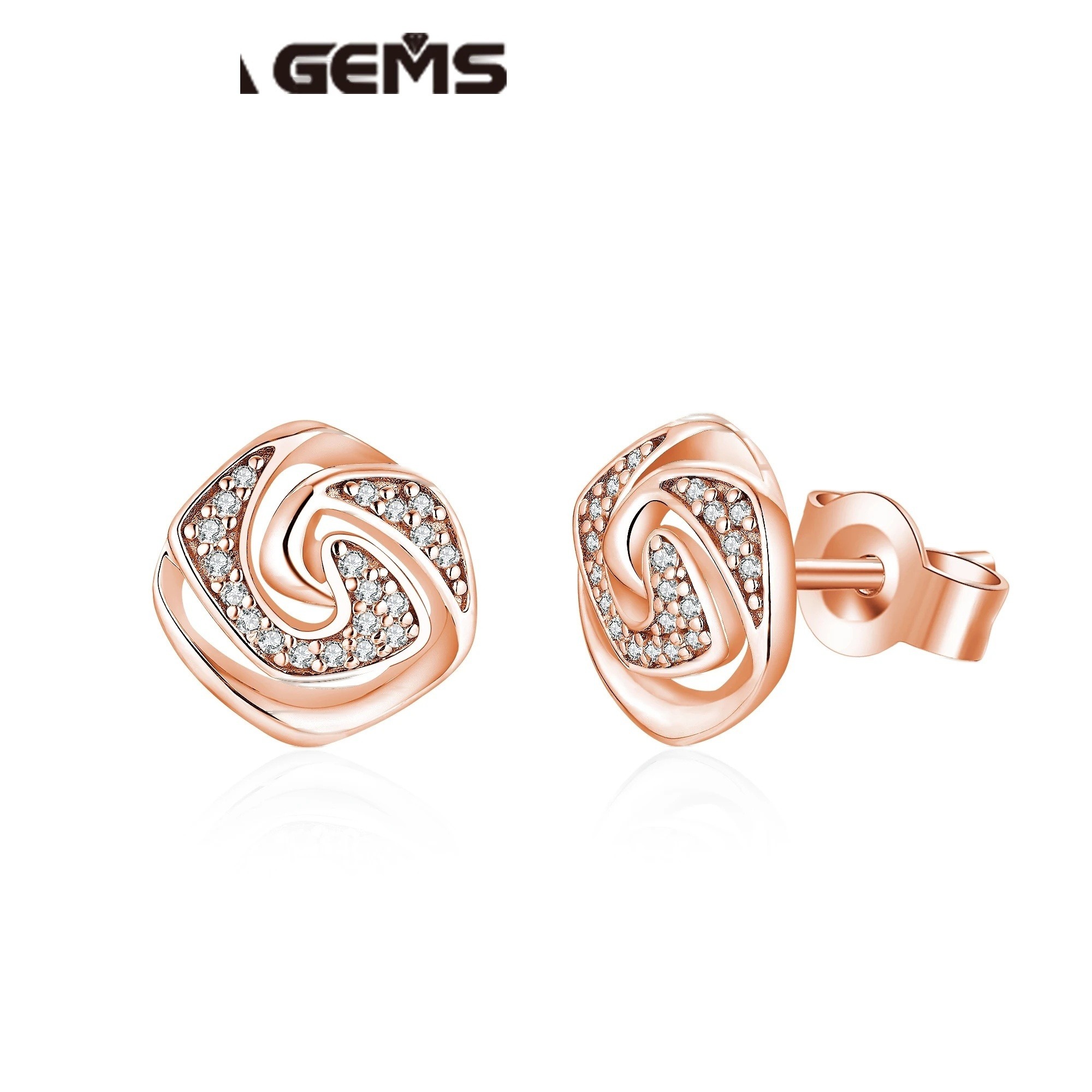 Iced Out Vintage Earrings · 3 Finishes · 925 Silver · VVS Moissanite