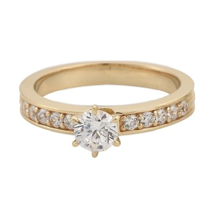 Iced Out Stackable Ring · 3 Finishes · 925 Silver · Lab Diamond