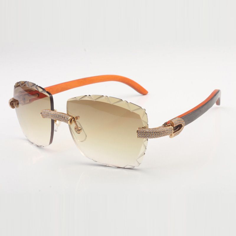 Plain sunglasses 3524024 with aztec arms and 56mm lens
