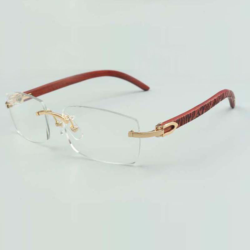 New high-end carved lens 8300817-B9 luxury natural black pattern horn spectacle