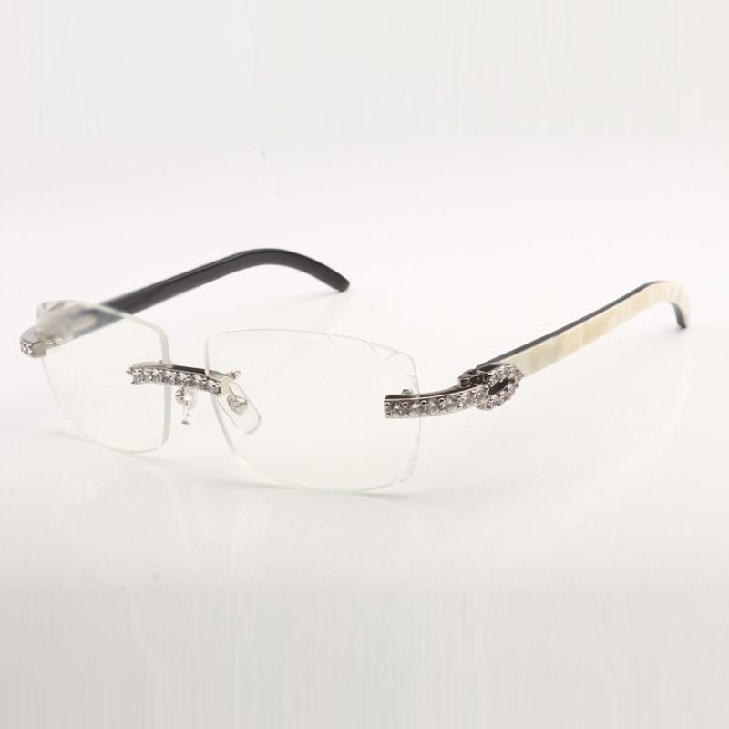 Bouquet Diamond Buffs Sunglasses 3524014 with Natural mixed buffalo horn