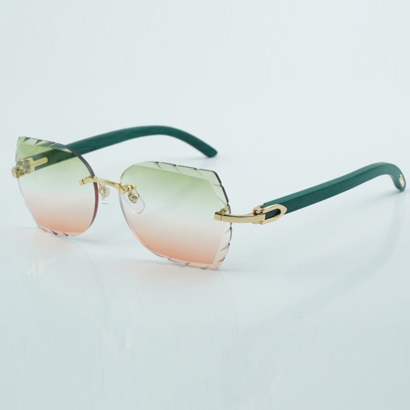 sunglasses T4189706-A7 natural wild white and black hybrid buffalo horn