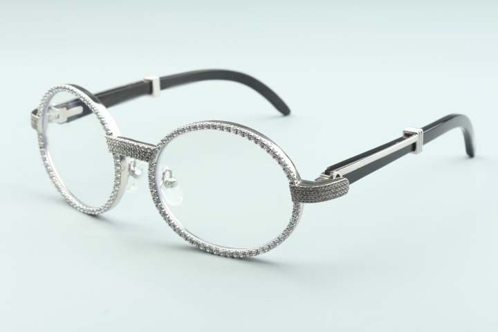 style diamonds design T3524018-3 micro cutting lenses sunglasses, natural white