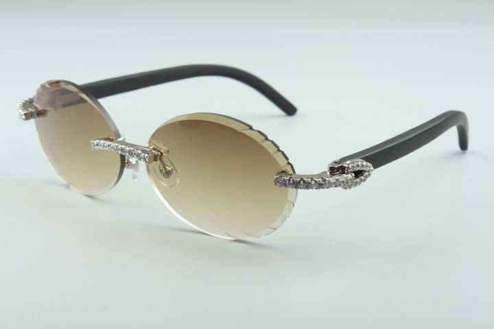 Cross diamond cool sunglasses 3524031 with natural original legs and 57 mm cut