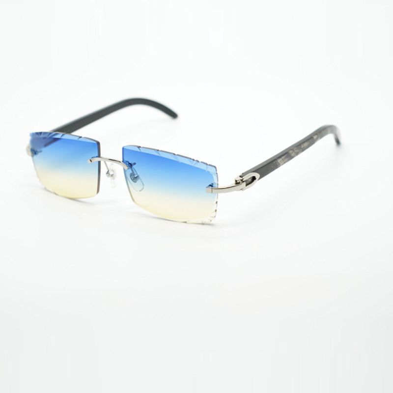 Factory Outlet Simple Luxury Sunglasses Full Diamond Glasses T4189706-B8 Luxury