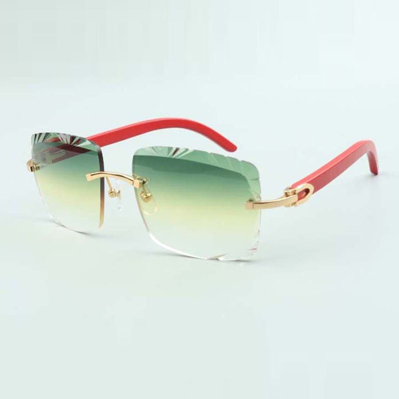 Black Buffs sunglasses 8100903-B with small diamond sets and 58mm oval lenses