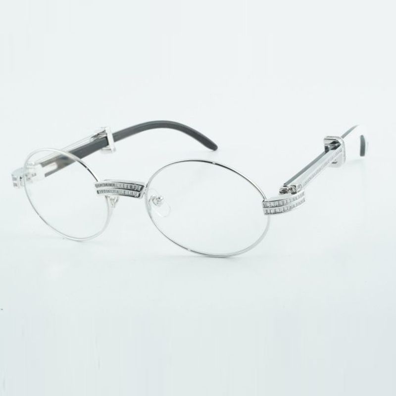 Micro-paved diamond metal claw sunglasses woow eyewear 3524031 with 57 mm cut