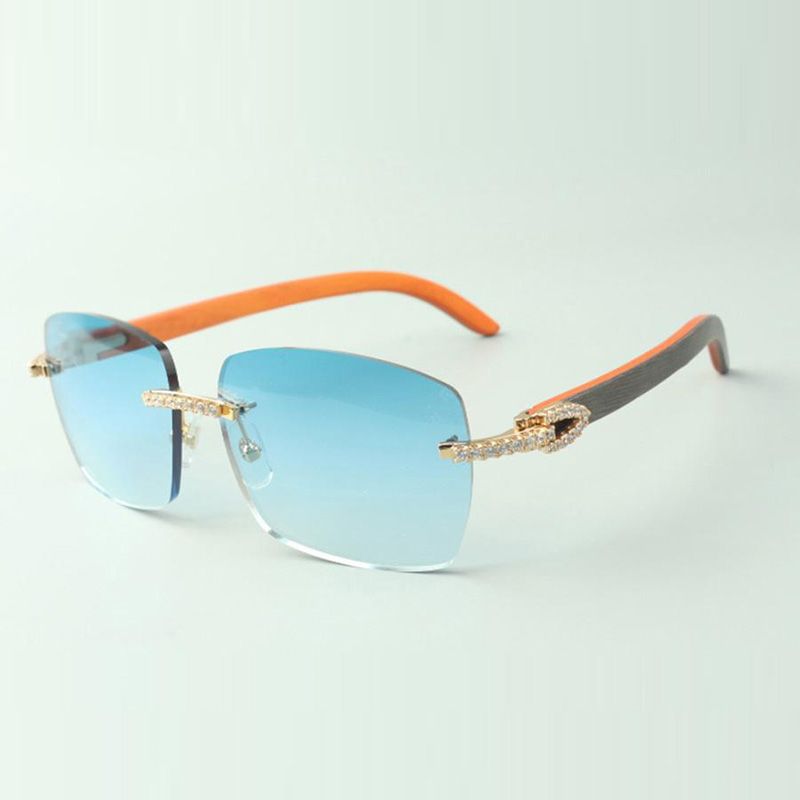 New cross fully inlaid diamond factory glasses 3524018 sunglasses natural and