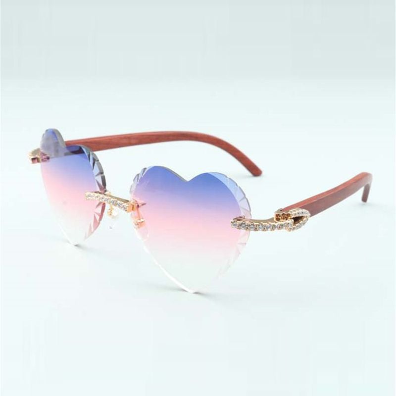 Factory direct sales of fashionable and cut clear lens 8300817 natural black