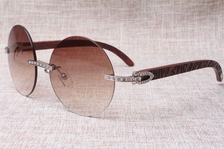Medium diamond cool sunglasses 3524031 with natural blue legs and 57 mm cut lens
