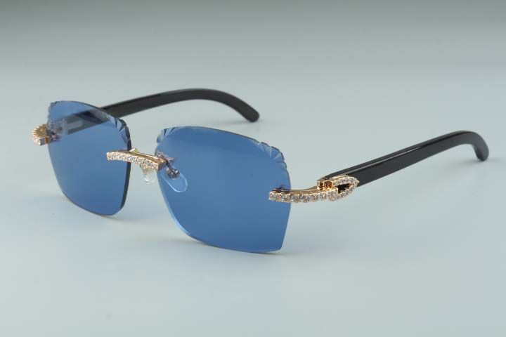 endless diamonds sunglasses 3524022, cutting lens natural hybrid wooden