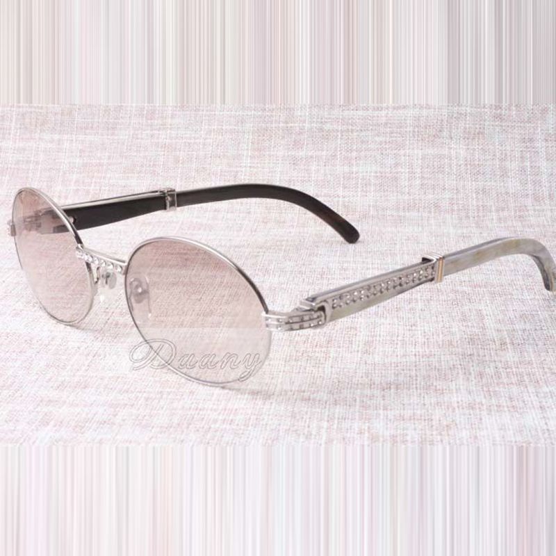 Buffs cool sunglasses 3524031 with natural pure black buffalo horn legs and 57