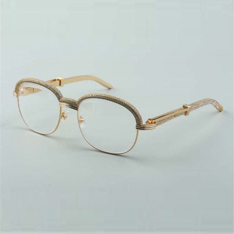 2021 designers sunglasses D3524023 medium diamonds cuts lens natural original