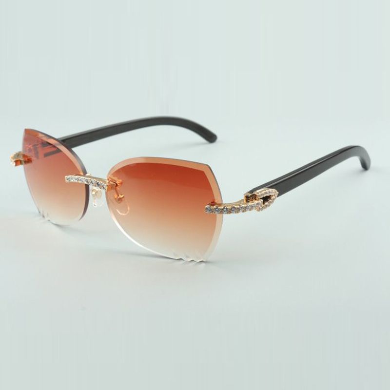 hot square engraving X shape lens 8300177B sunglasses, fashion sun visor, pure