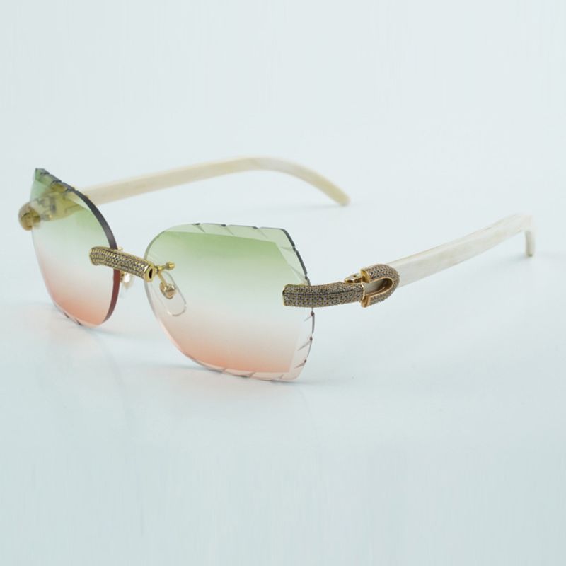 New factory direct sales mini full inlaid cut lenses with micro-praved diamond
