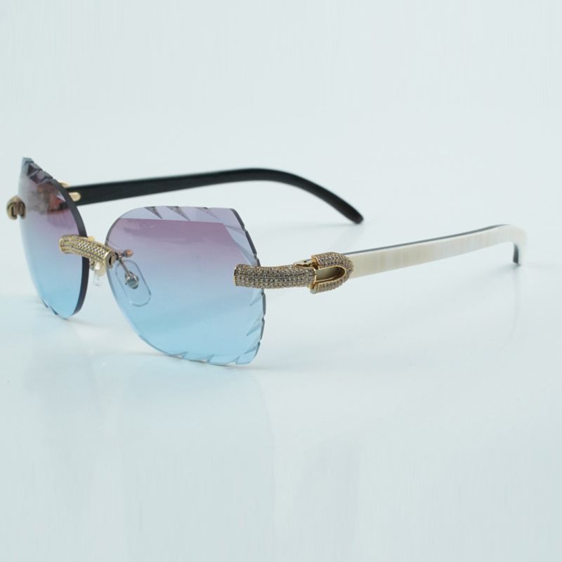New factory direct sales mini full inlaid cut lenses with micro-praved diamond