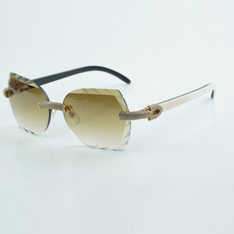 New factory direct sales mini full inlaid cut lenses with micro-praved diamond