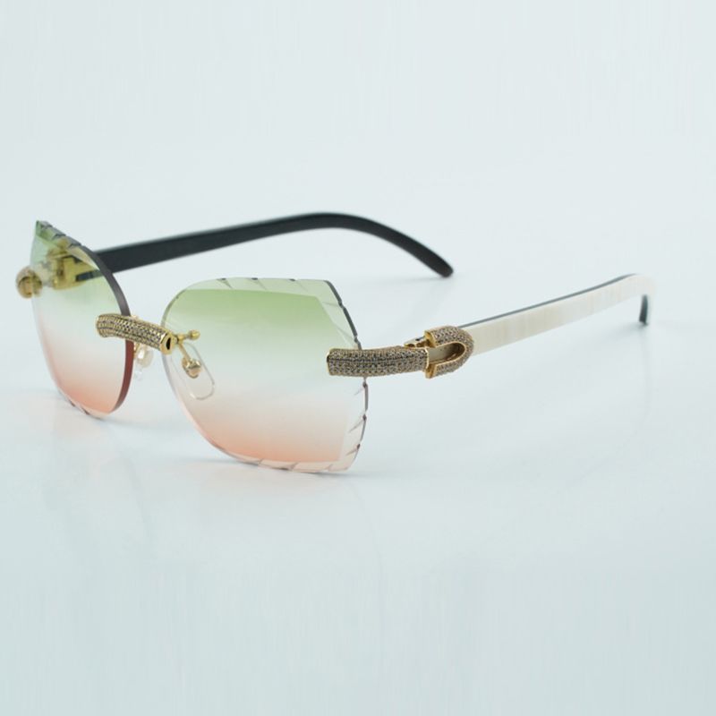 New factory direct sales mini full inlaid cut lenses with micro-praved diamond