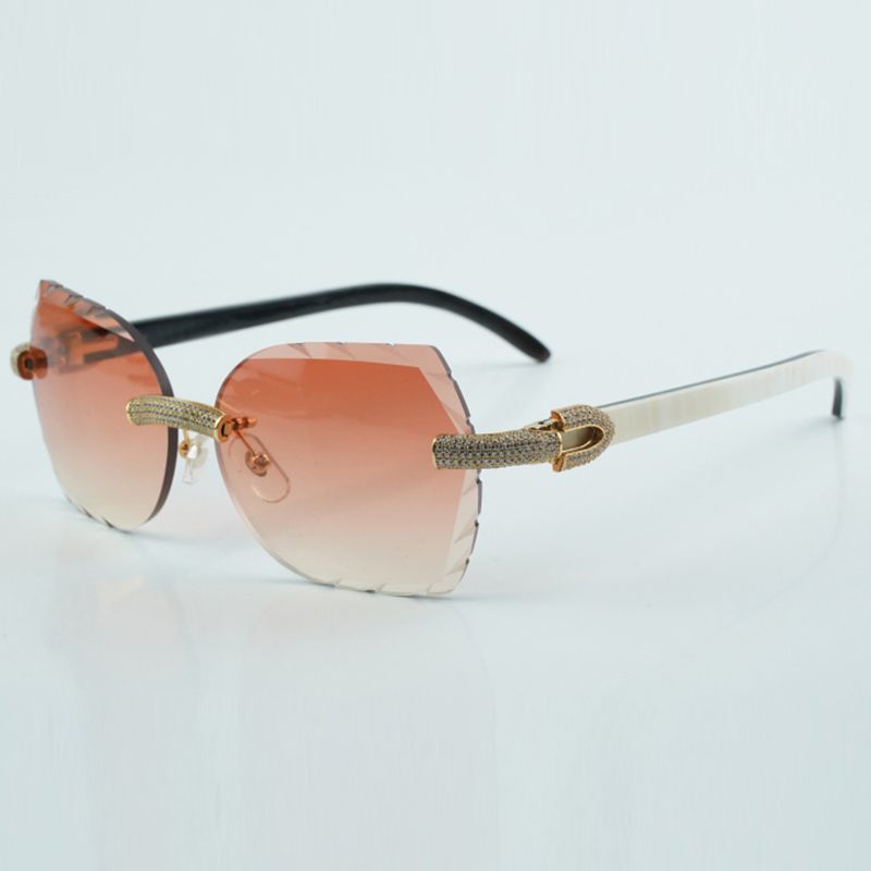 New factory direct sales mini full inlaid cut lenses with micro-praved diamond